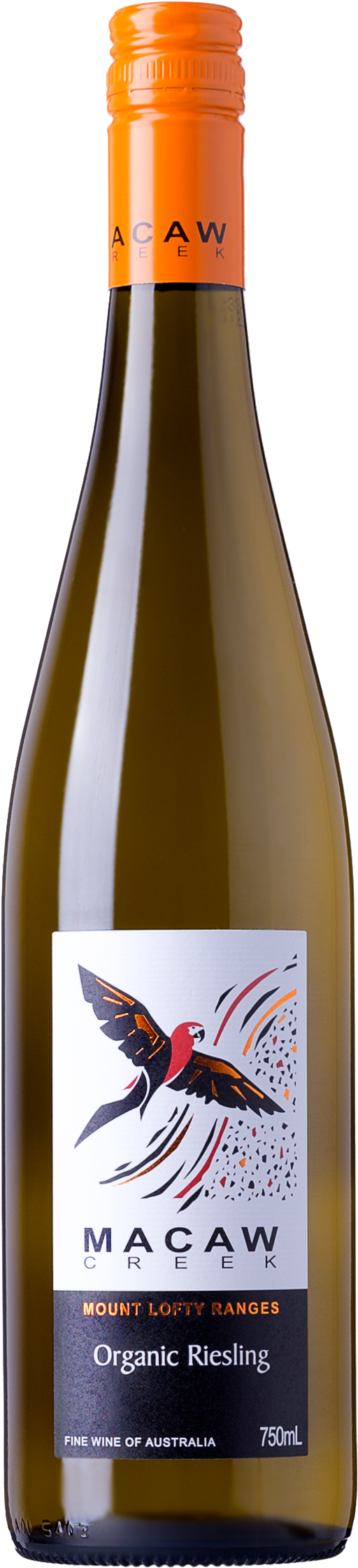 Macaw Creek Wines Organic Mount Lofty Ranges Riesling 2019